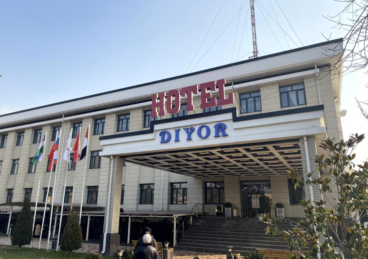 Diyor Hotel Marghilon Bagian luar foto